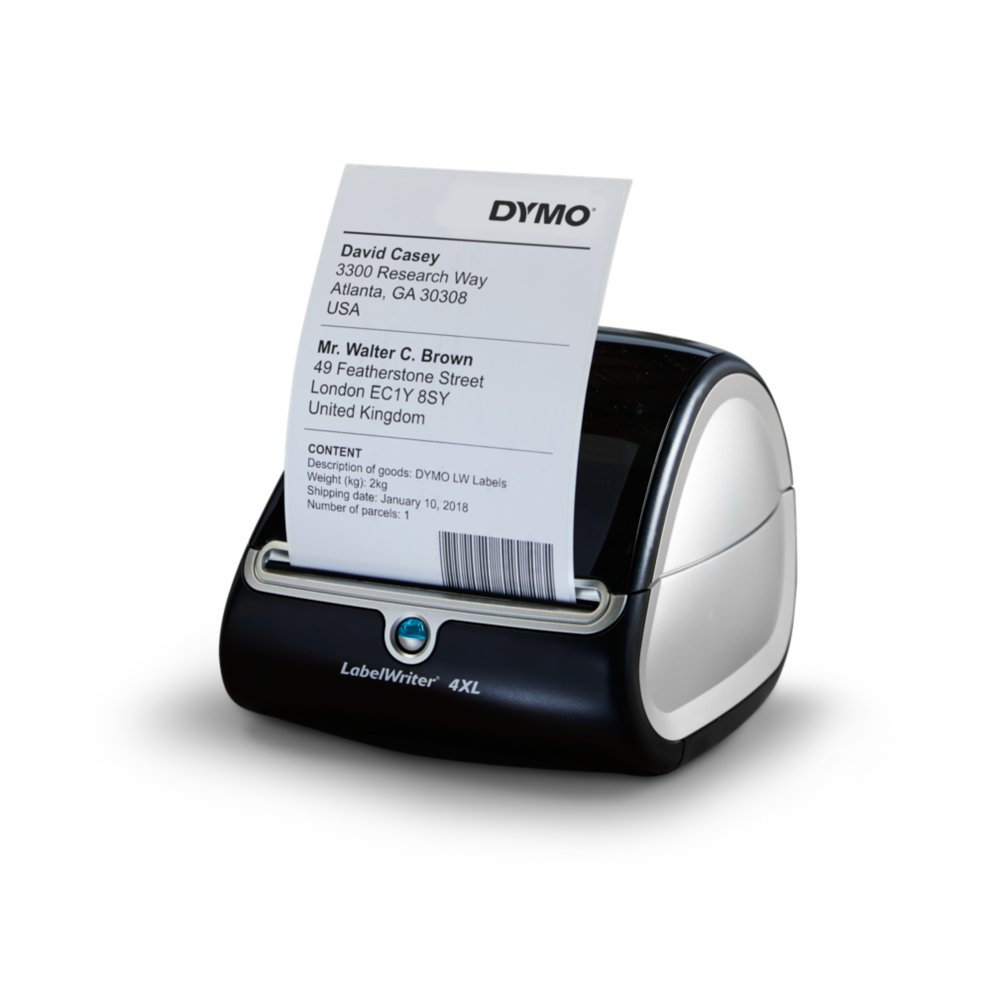 DYMO LabelWriter 4XL Shipping Label Printer, Prints 4